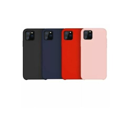 фото Задняя накладка для ip 12 mini (5.4) pure силикон красная hoco