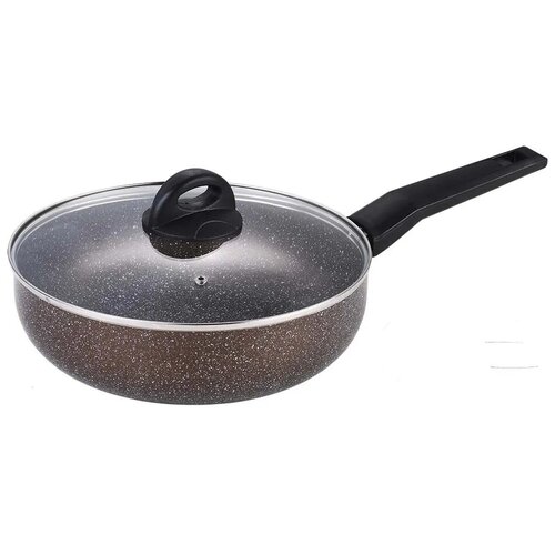 фото Сковорода со стеклянной крышкой 24 см zeidan