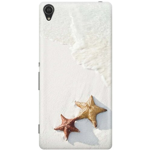 фото Силиконовый чехол на sony xperia z3 / сони иксперия зет 3 с принтом "две морские звезды" gosso