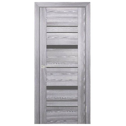 PSK-2 nanotex, ривьера грей стекло серый лакобель Profilo porte