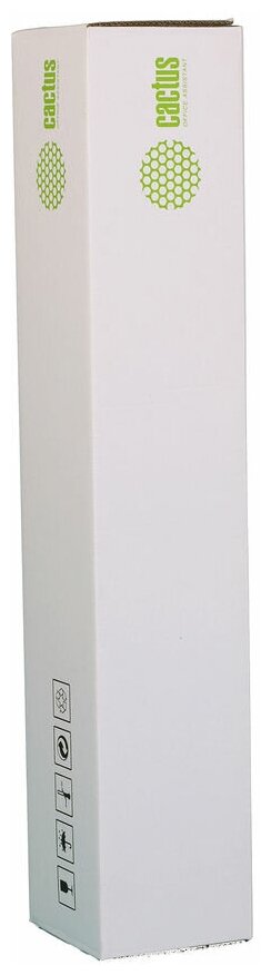 Бумага Cactus A2, 420мм х 175м, 80г/м2, инженерная, белый, 2 рулона в упаковке [cs-lfp80-420175]