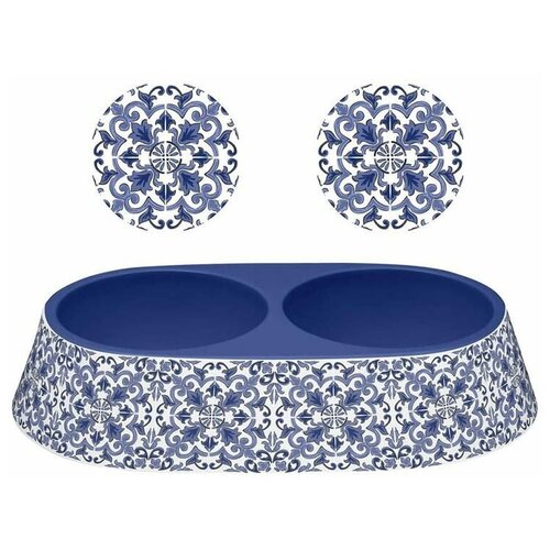 Миска для собак двойная TARHONG 