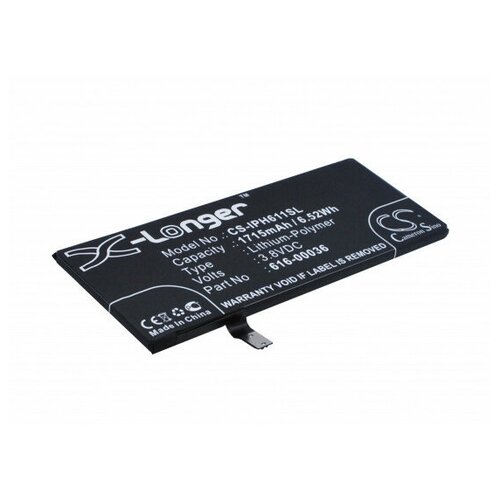 фото Cameron sino аккумулятор для телефона apple iphone 6s (1715 мач)