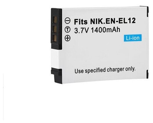 Vbparts EN-EL12 3.7V 1400mAh для Nikon Coolpix A900 077161