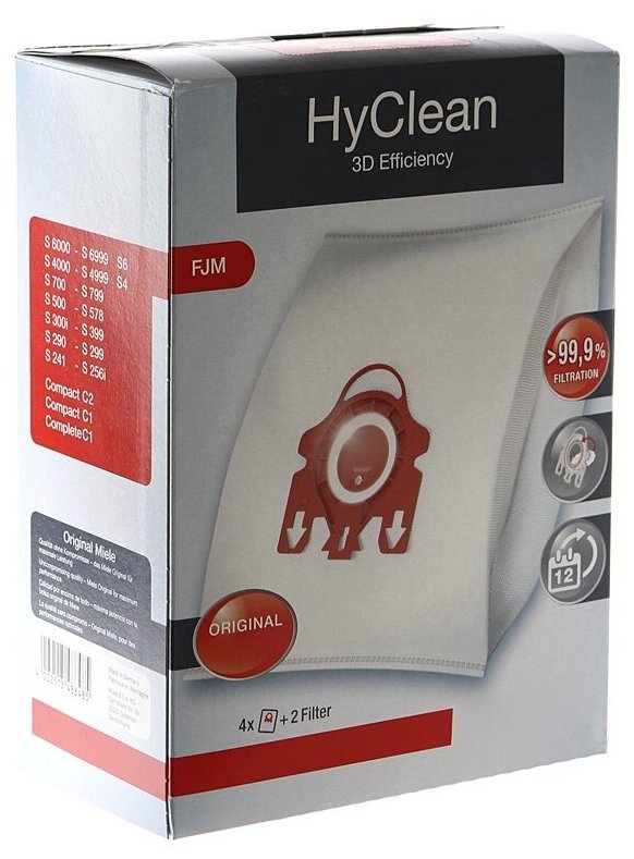 Пылесбор. мешок FJM HyClean 3D Efficiency 41996571D - фотография № 3