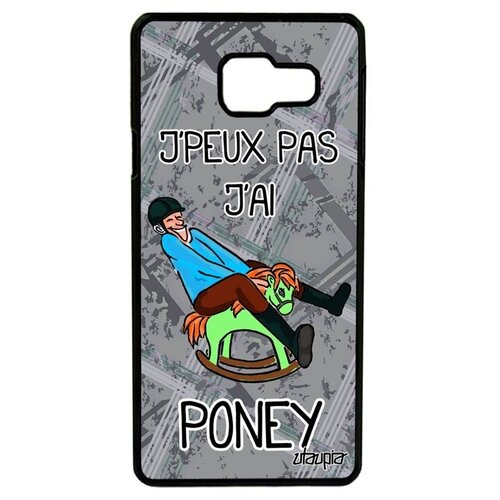 фото Ударопрочный чехол на телефон // galaxy a3 2016 // "не могу - у меня пони!" комикс пародия, utaupia, серый