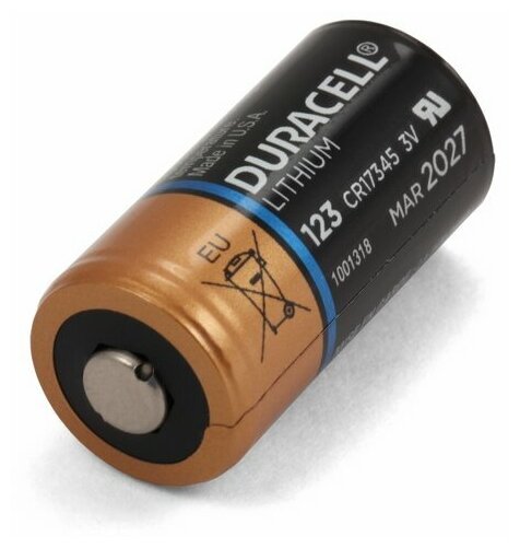 Батарейка литиевая DURACELL 3V (CR123)