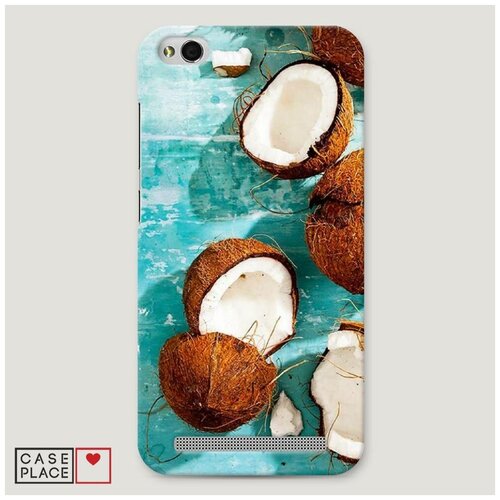 фото Чехол пластиковый xiaomi redmi 5a разбитые кокосы case place