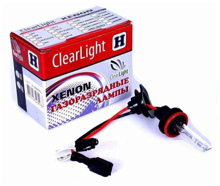 Лампа автомобильная ксеноновая Clearlight - H11 - 5000K