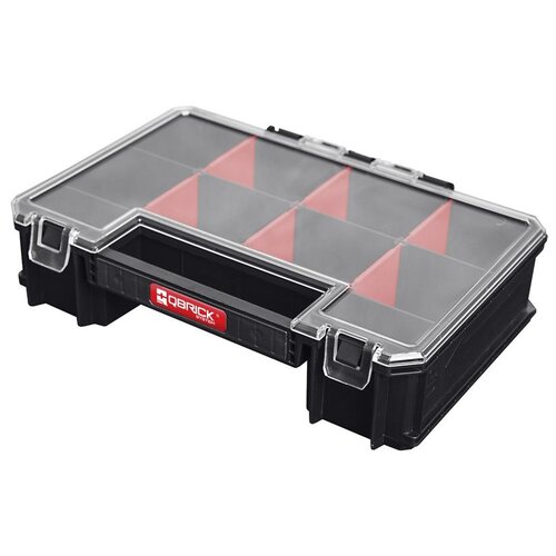 Органайзер Qbrick System Two Organizer Multi 10501256, 25.7x18x6.5 см, черный/красный