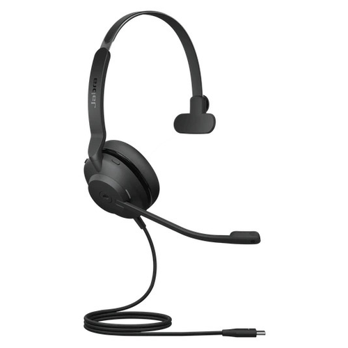 Гарнитура JABRA Evolve2 30, для компьютера, накладные, черный [23089-899-979]