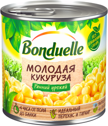 Кукуруза молодая Bonduelle, 340 г, 425 мл