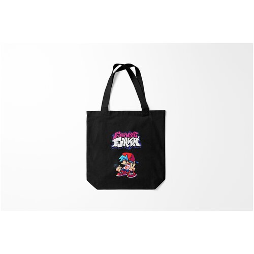 фото Сумка-шоппер / 40х40 см / геймерам / friday night funkin burnettie