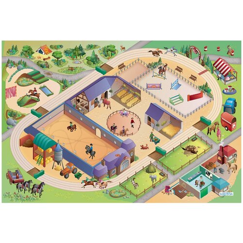 Игровой коврик Ипподром Achoka