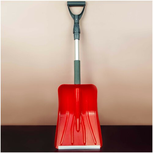 Лопата для снега телескопическая AVS (85-110 см) с мягкой ручкой SS-2314 - A80934S