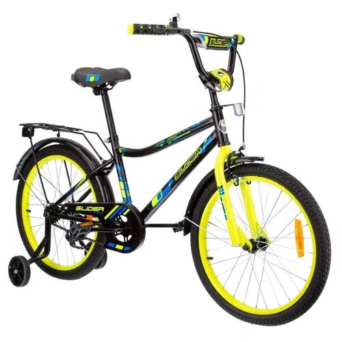 Велосипед двухколесный Slider. черный/желтый арт.IT106119