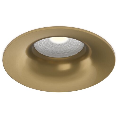 Встраиваемый светильник G-Lumi круглый, латунь, под лампу MR16 GU10