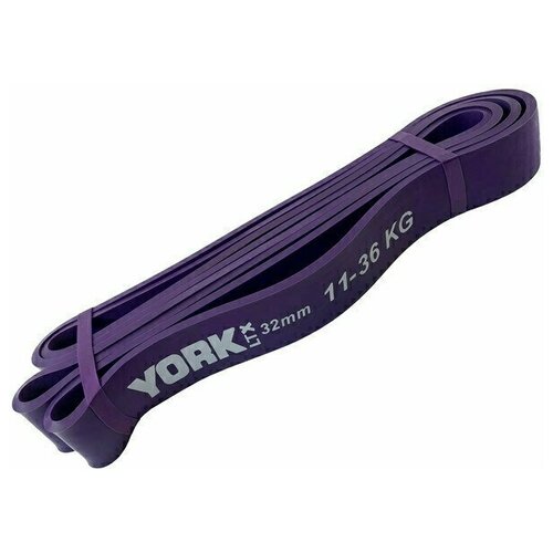 фото Эспандер-резиновая петля york crossfit 2080х4.5х32мм фиолетовый rblx-204/b34956 спортекс