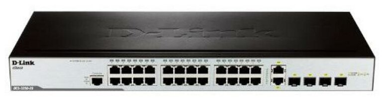 Коммутатор D- Link DES-3200-28C1A 24x100Mb 2SFP управляемый