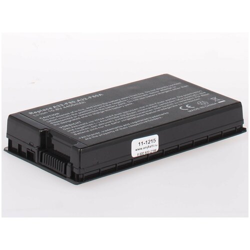 Аккумуляторная батарея Anybatt 11-B1-1215 4400mAh для ноутбуков Asus A32-F80, аккумуляторная батарея anybatt 11 b1 1659 4400mah для ноутбуков asus a31 u24