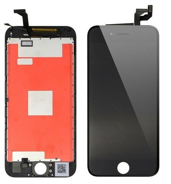 Дисплей с тачскрином для iPhone 6S черный AAA