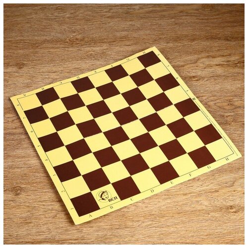 Шахматное поле из микрогофры, 40 x 40 см