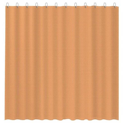 Шторка для ванной Fixsen FX-3003G оранжевая