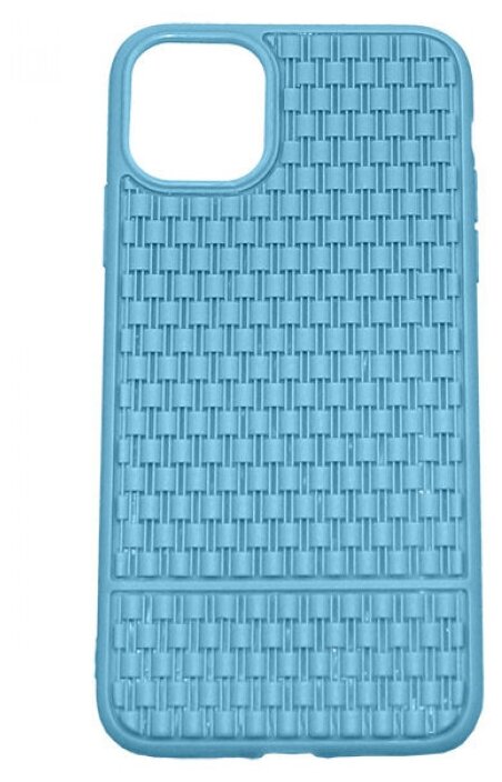 Рельефный силиконовый чехол Плетение для iPhone 11 Pro