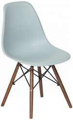 Стул обеденный Tetchair Secret De Maison CINDY (EAMES) (mod. 001), дерево береза/металл/сиденье пластик, серый/grey, ножки - dark brown/темно-коричневый (4шт/уп)