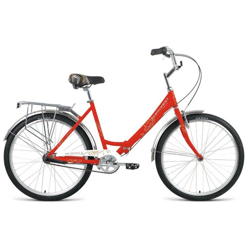 Велосипед 26 FORWARD SEVILLA 30 3-ск 2020-2021 рама 185 красныйматовыйбелый 2042000₽