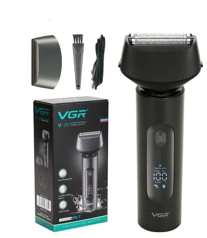 Электробритва для бороды и усов VGR V-381 - фотография № 1