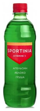 Sportinia Vitamine C (1000 mg) Апельсин *Яблоко *Груша 0,5л.*12шт. Спортиния