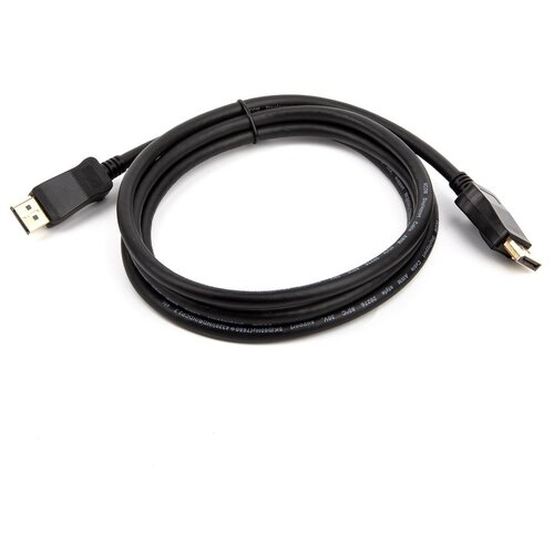 Кабель VCOM DisplayPort - DisplayPort (CG632), 2 м, черный кабель vcom 2м dp v1 4 cg632 2m