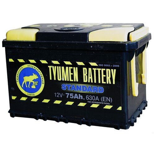 Аккумулятор автомобильный Тюмень (Tyumen Battery) Standard 75 ач пп