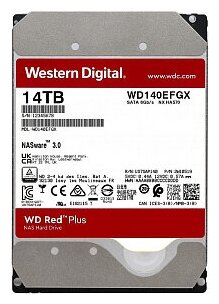 Жесткий диск WD Red Plus WD140EFGX 14Tb Western Digital