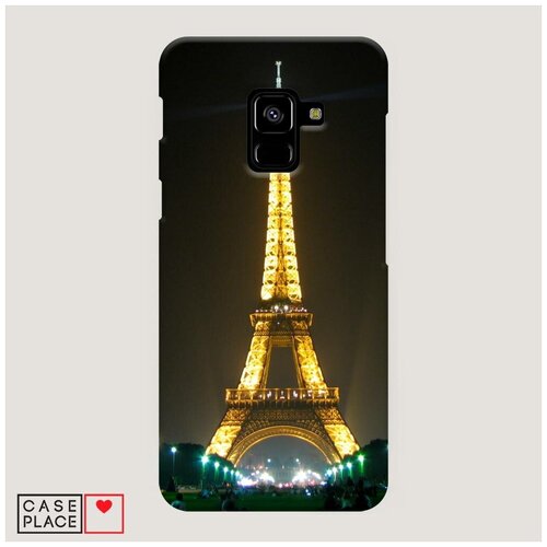 фото Чехол пластиковый samsung galaxy a8 2018 париж 2 case place
