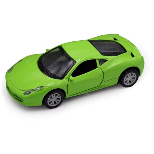 Машинка die-cast, инерционная, открывающиеся двери, зеленая, 1:32, Funky Toys FT61301