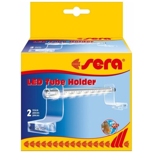 фото Sera держатель sera led tube holder clear для светодиодных ламп, 2 шт.