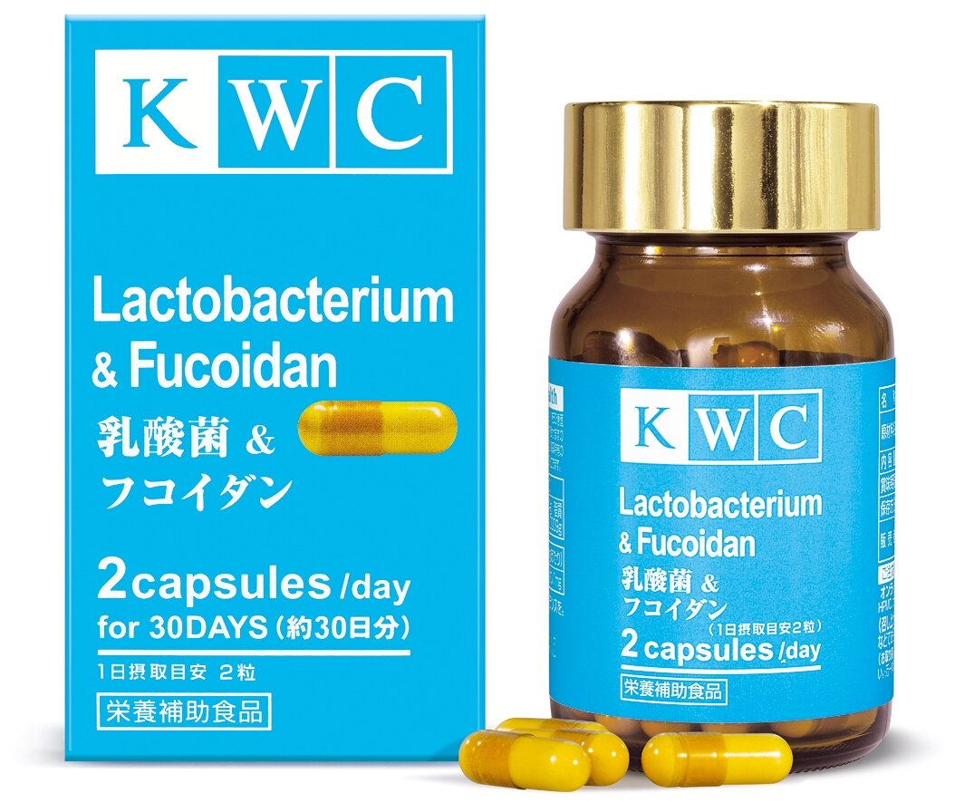 KWC Lactobacterium & Fucoidan капс., 60 шт.