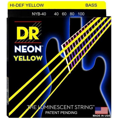 Струны для бас-гитары DR String NYB-40