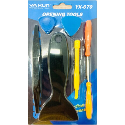 Набор инструментов YaXun YX-670 набор инструментов для часовщика отвертка для снятия звеньев 144 шт в комплекте
