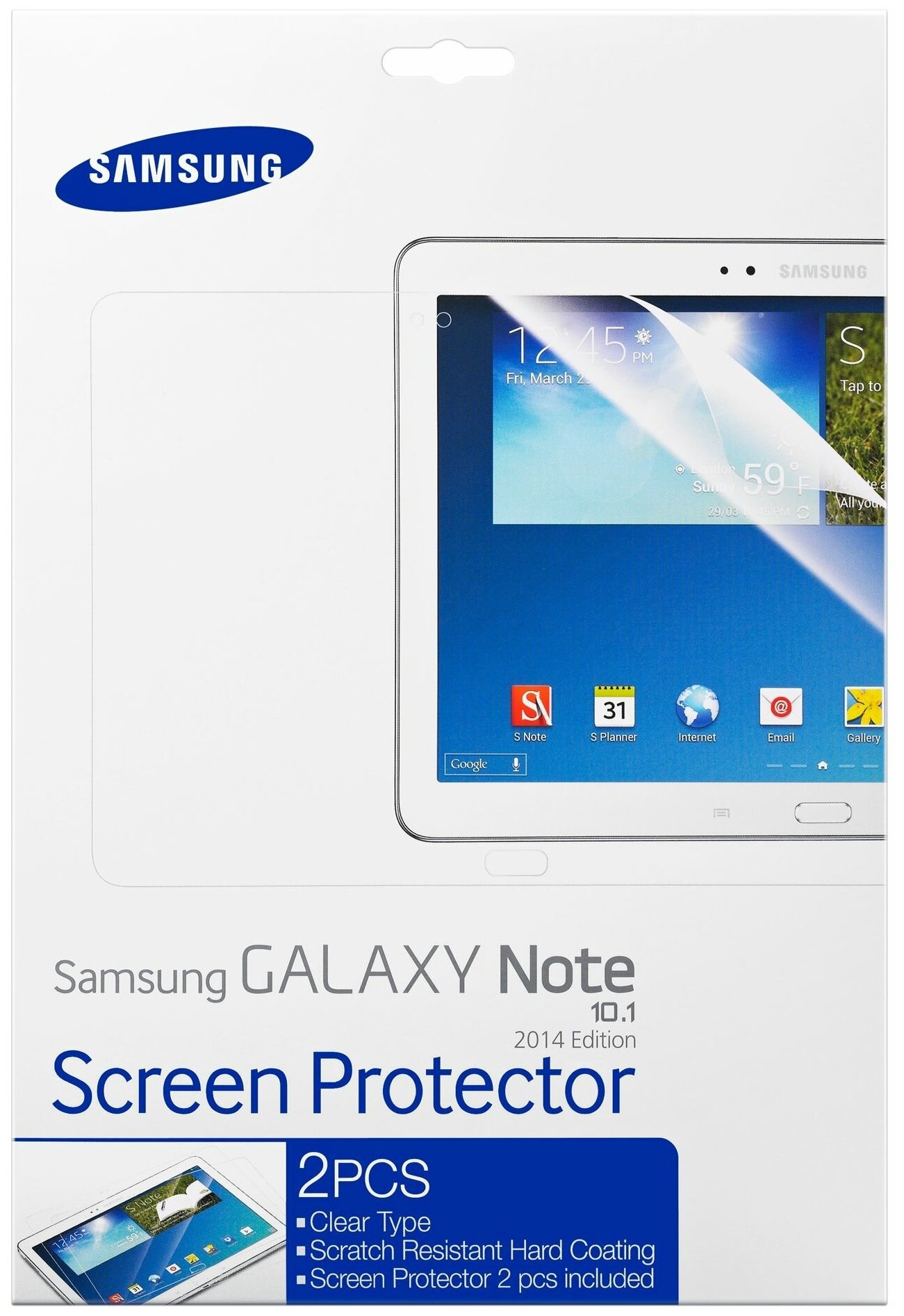 Защитное стекло Glass Pro для планшета Samsung Galaxy Tab 4 10.1 SM-T530 / SM-T531