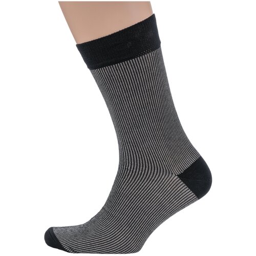 Носки Носкофф, размер 25, бежевый, черный носки носкофф размер 25 серый