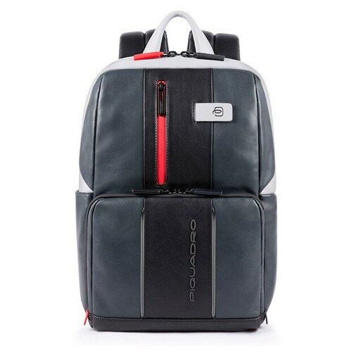 фото Рюкзак piquadro urban с подсветкой серый/черный ca3214ub00l/grn