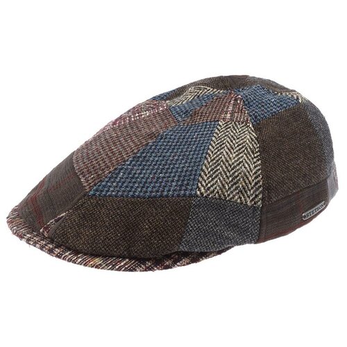 Кепка уточка STETSON 6620902 DUCK PATCHWORK, размер 63