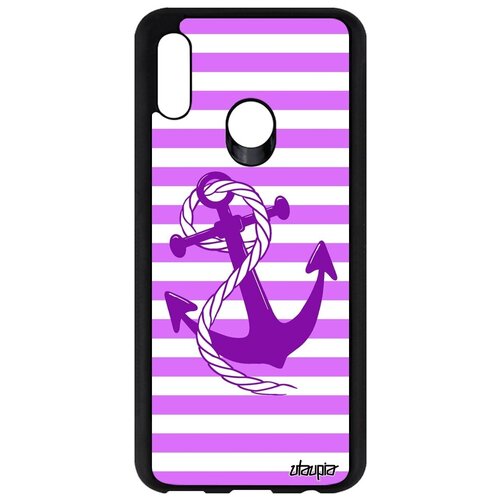 фото Модный чехол на телефон // honor 10 lite // "якорь" судно моряк, utaupia, розовый
