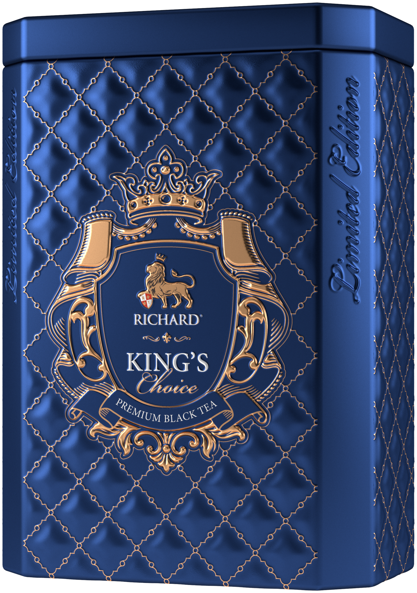 Чай RICHARD "KING'S & QUEEN'S CHOICE синий" черный ароматизированный крупнолистовой, 80 гр - фотография № 4