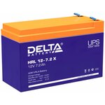 Батарея Delta HRL 12-7.2 X 12В, 7Ач, 151х65х100мм - изображение
