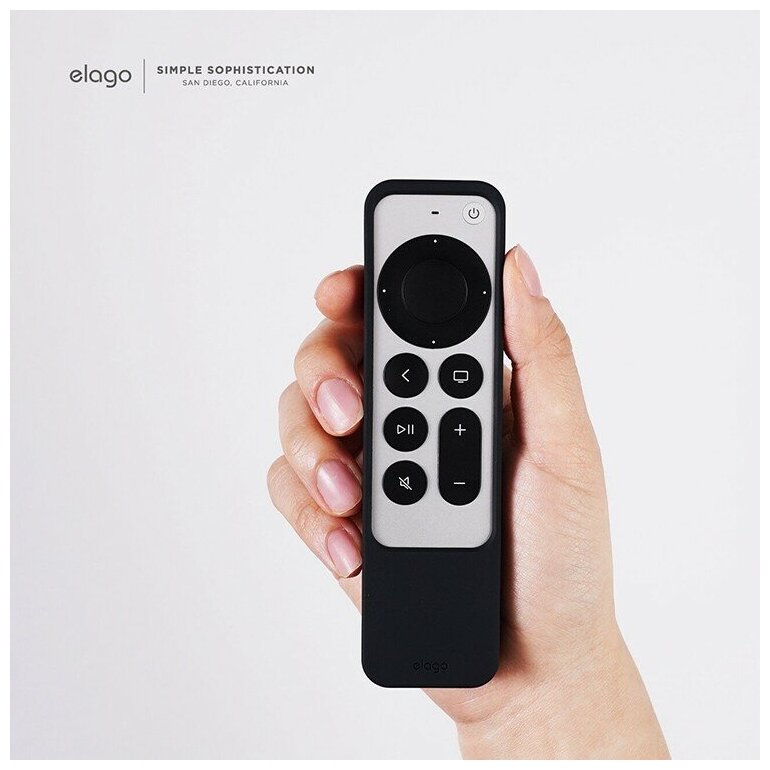 Чехол Elago R2 Slim Case для пульта Apple TV (2021) черный