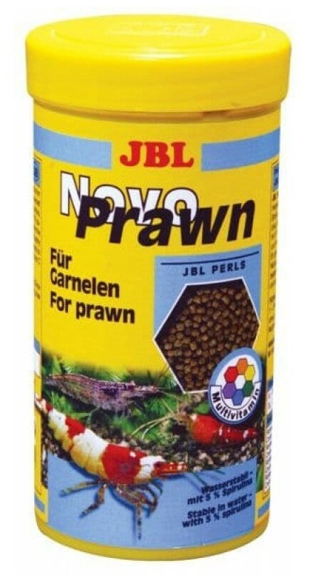 JBL Основной корм в форме гранул для креветок, 100 мл (58 г) (2 шт)